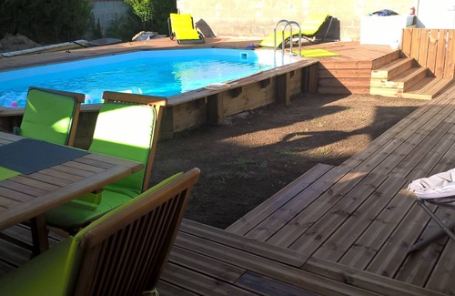 Saint-Philbert-de-Grand-Lieu House | Spacious Family-Friendly Retreat with Pool and Fireplace