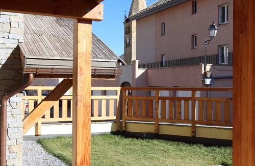 Montgenevre Apartment | Experience Montgenevre: Poolside Relaxation & Spa Bliss