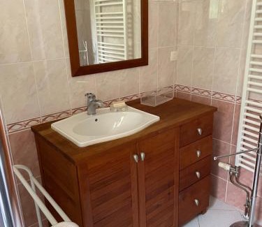 Saint-Prix Apartment | Independent Studio with Garden Retreat for Your Getaway