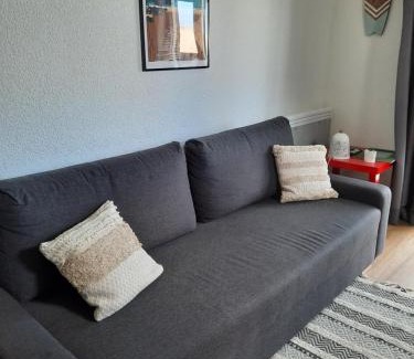 Le Penon Apartment | Ideal Joli T2 with Private Beach and Ocean View