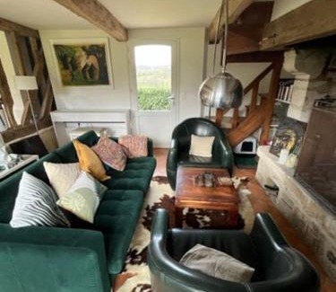 Les Authieux-sur-Calonne House | Beautiful Jolie Longère Normande Near Honfleur & Deauville