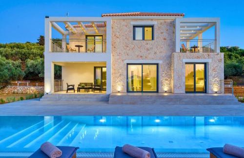 Neromilos Apartment | Julian Private Stone Villa with Sea View
