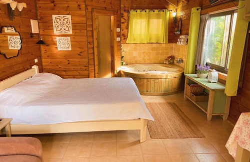 Ne'ot Golan House | Exceptional Julie's Cabins with Hot Tub - Guest Rated 9.7/10