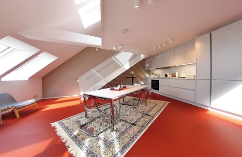 Roßau Apartment | Family-Friendly Duplex Apartment Steps from City Center