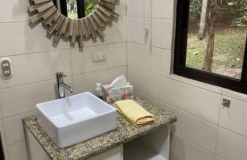 San Ramon House | Serene Jungle Bungalow with Spa and Hot Tub Retreat
