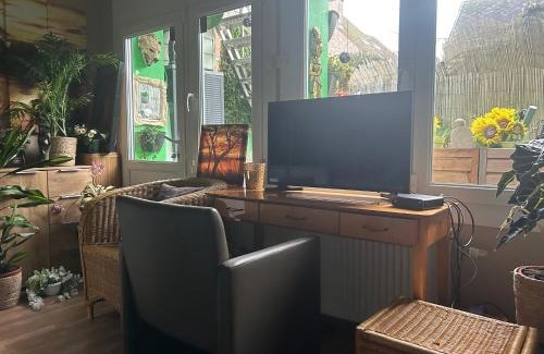 Hellebeekberg Bed & Breakfast | Discover Jungle Magic Room near Atomium with Kitchen Access