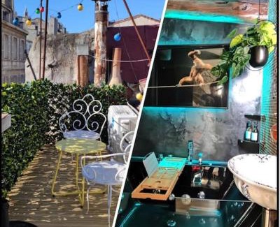 6th Arrondissement Apartment | Relax at Jungle Spa with Oceanfront Views and Hot Tub