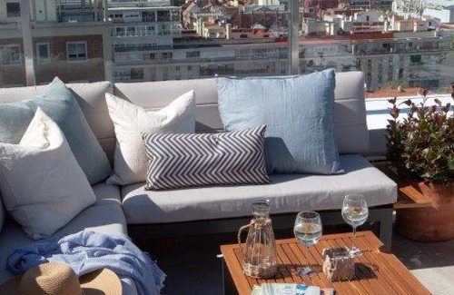 Cuatro Caminos Apartment | Beautiful Penthouse with Spectacular Terrace in Bernabéu
