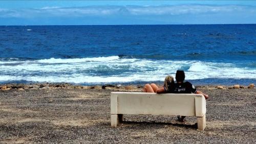 Las Arenas House | Beachfront Haven: Junto al Mar 2 with Ocean Views