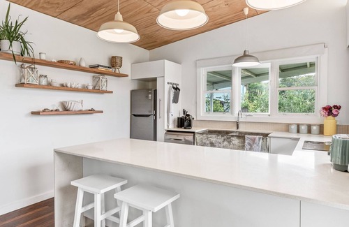Evans Head House | Just Beachy: Pet-Friendly Cottage Steps from the Ocean