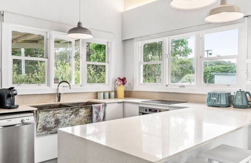 Evans Head House | Just Beachy: Pet-Friendly Cottage Steps from the Ocean