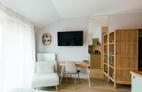 Warszawskie Apartment | Kątowa Studio - Sauna, AC, balcony