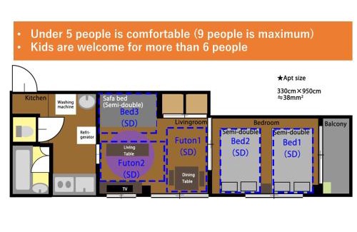 Kita Apartment | Family-Friendly K&K Apartment Kita-Akabane with High Rating