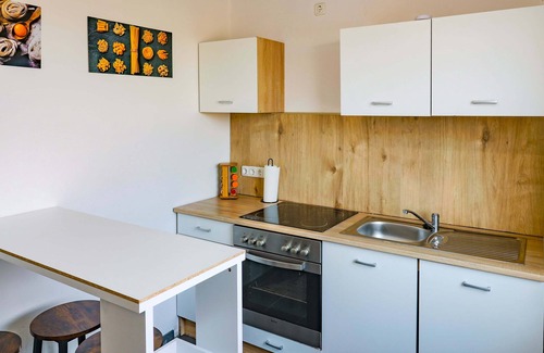 St Lorenz Apartment | Pet-Friendly K-units: Tower-View Family Retreat Awaits
