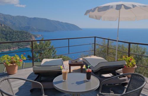 Faralya Cabin | Elegant Kabak Avalon Bungalows with Oceanfront Bliss