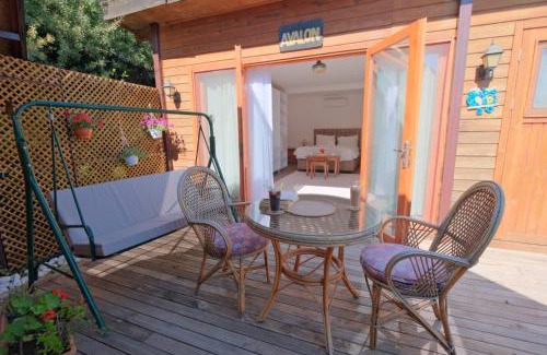 Faralya Cabin | Elegant Kabak Avalon Bungalows with Oceanfront Bliss