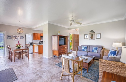 Lihue Condo | Oceanfront Kaha Lani Resort with Free Wifi & Pool Access
