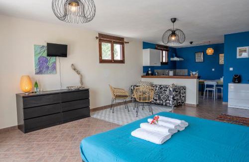 Palekastro Apartment | Unforgettable Kalithea Studio 1 with Oceanfront Views