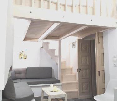 Pothia Apartment | Cozy Kalymnos Studio for Two with Oceanfront Views