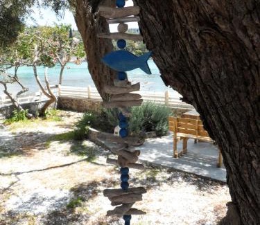 Lakones Apartment | Ocean View Kalypso Studio: Guest Rated 9/10, Family Friendly
