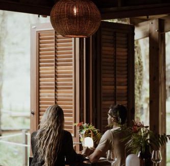 Saint-Benoit Cabin | Experience Kanopea Forest Lodge with Spa and Breakfast