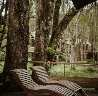 Saint-Benoit Cabin | Experience Kanopea Forest Lodge with Spa and Breakfast