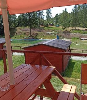 Janov Other | Family-Friendly Karavan 1 by Bystré Swimming Pool