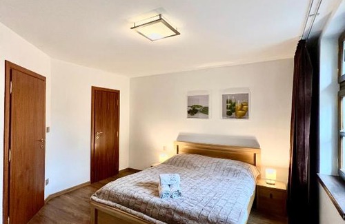 Cifer Apartment | Discover Karlov Dvor: Family and Pet Friendly Retreat