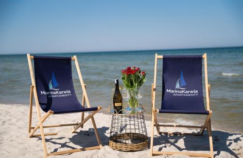 Karwia Apartment | Pet-Friendly Karwia Marina Apartamenty with Ocean Views