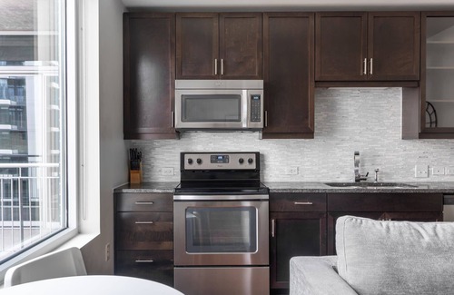 Waller Creek District Apartment | Top-Rated Kasa Studio: Pet-Friendly with Great Amenities