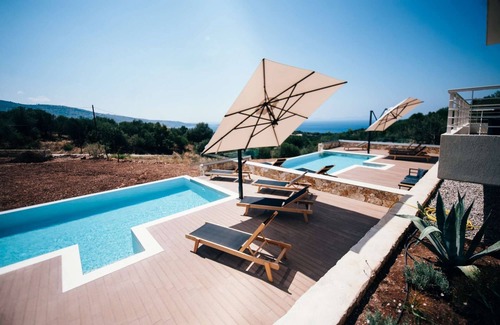Igoumenitsa Villa | Serene Kassandra Villa: Private Pool & Ocean View Retreat