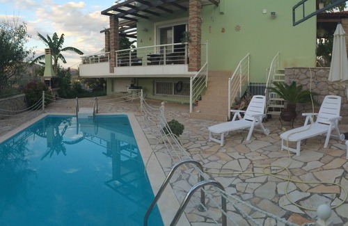 Asini House | Discover Kassandra Villa: Scenic Views with Pool Access