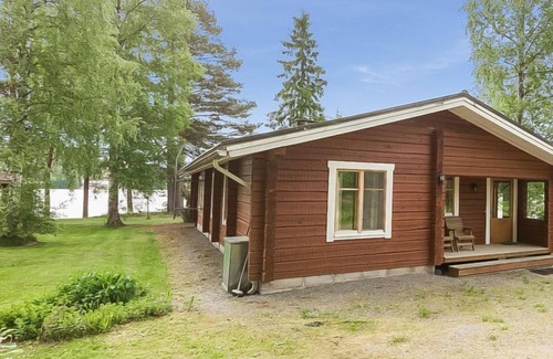 Ikaalinen House | Idyllic Lake View Retreat: Katajainen by Interhome