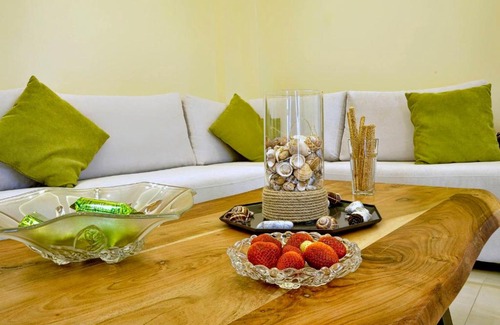 Agios Georgios Pagon Apartment | Oceanfront Katoi Apartment 1: Rated 10/10 in Agios Georgios