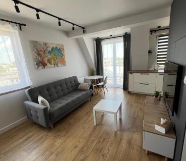 Kalisz Apartment | Scenic Kawalerka with Stunning Views of Kalisz