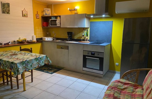 Trois-Rivieres Apartment | Relaxing Kay Margo T1 bis with Pool and Oceanfront Views