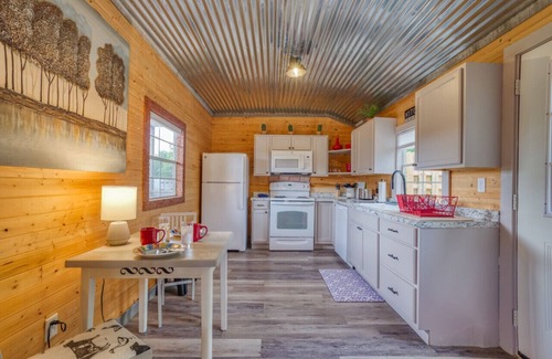 Rogersville Cabin | Pet-Friendly Kay's Cabin at Peaceful Acres - 10/10 Rating
