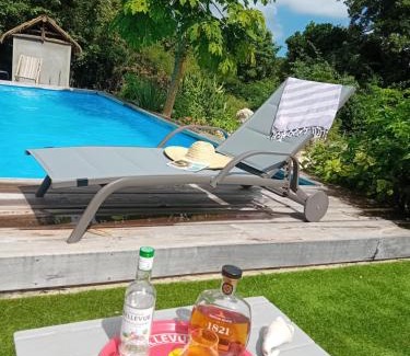 Capesterre-de-Marie-Galante Villa | Inviting Kazacactus-Villa: Oceanfront Oasis with Pool