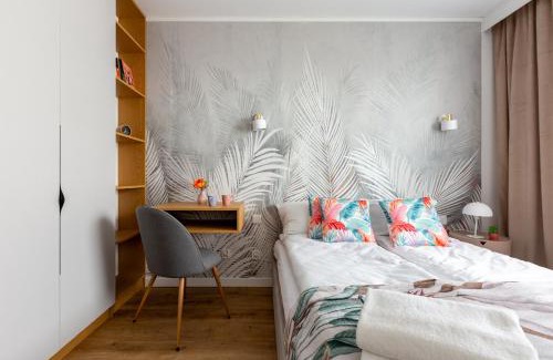 Gdansk Apartment | Kazimierza Wielkiego Soft Glam Apartment by BookingHost