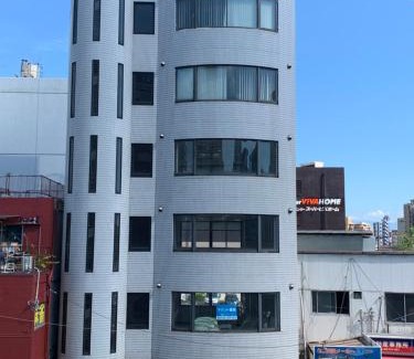 Chuo Ward Apartment | Spacious 8-Person Room with Unique Bunk Beds at KDY Stay