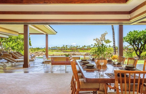 Kaupulehu House | Ke Alaula Hale 7 - Private Oasis with Onsite Staff & Pool