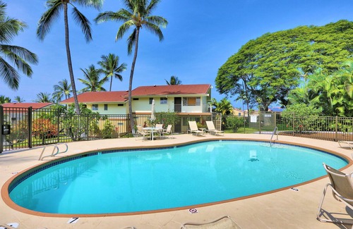 Keauhou Apartment | Keauhou Palena: Golf Course Views & Oceanfront Pool Retreat