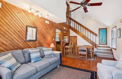 Caffeys Quarters Apartment | Exceptional Keepers Loft: Waterfront Duplex with Pier