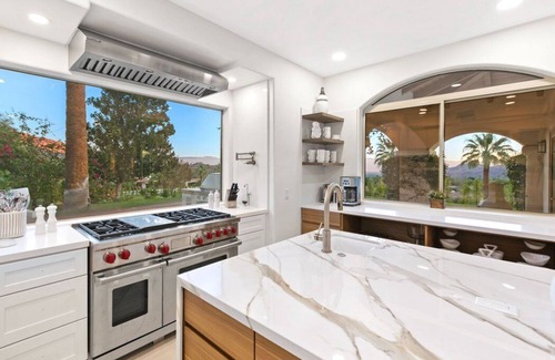 Palm Desert Villa | KEMPA VILLA: 5-Acre Mountain View Retreat with Pool & Spa