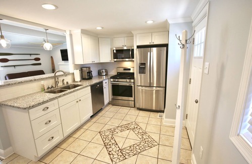 Gilbertsville House | Lakefront Retreat: 3 Bedrooms & Private Dock Awaits You