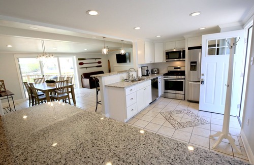 Gilbertsville House | Lakefront Retreat: 3 Bedrooms & Private Dock Awaits You