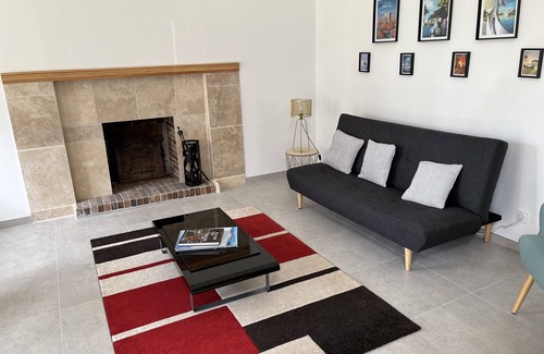 Gommenec'h House | Relax at Ker Joseph: Renovated Breton Longère Retreat