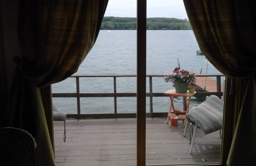Penn Yan Cottage | Beautiful Keuka Lake Waterfront Getaway with Pool & Views