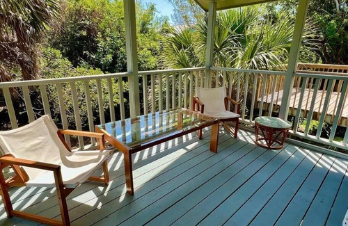 Placida House | Discover Key2TheSea: Tropical Treehouse with Decks & Privacy