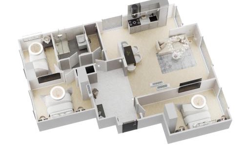 L'Hay-les-Roses Apartment | Modern Keyless Apartment with Parking & Pet-Friendly Amenities